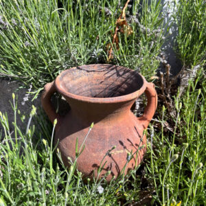 henkelvase aus ton