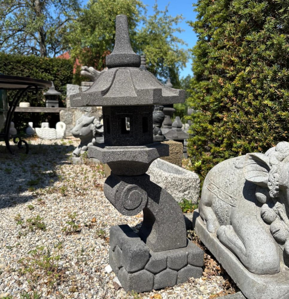 pagode gartenlaterne 70 cm