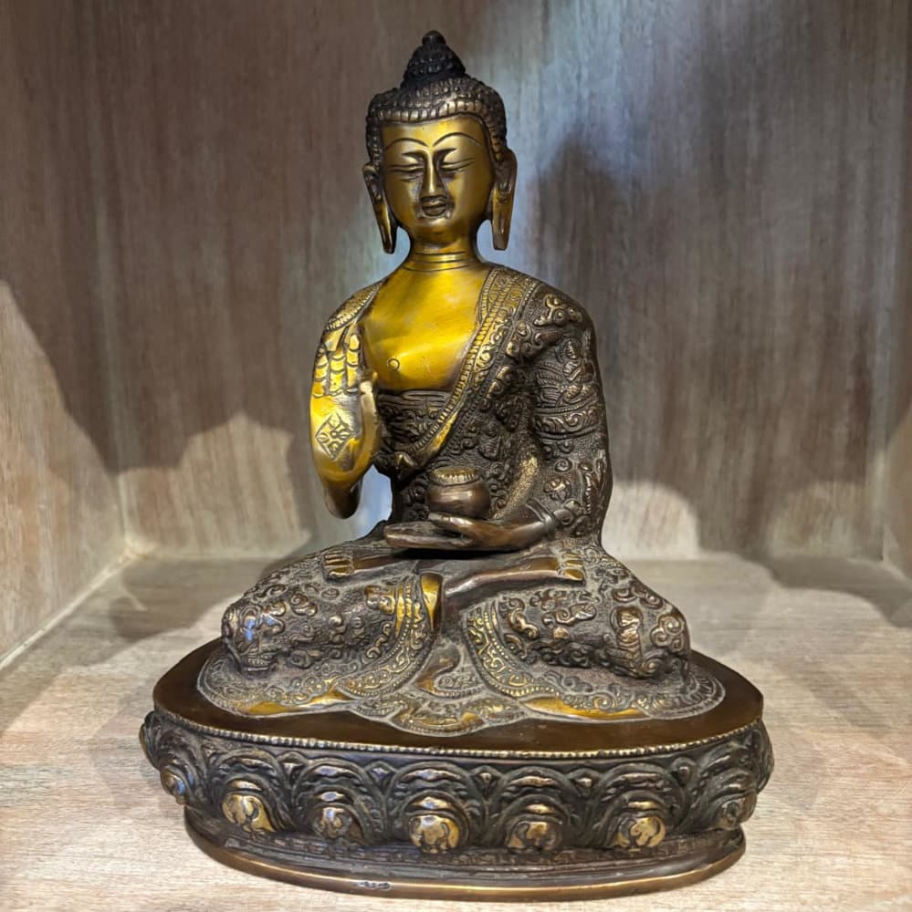 buddha vitarka aus messing