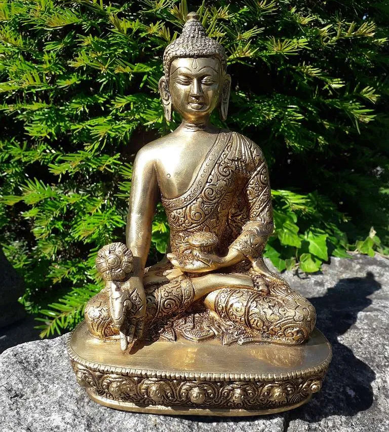 medizin buddh aus messing