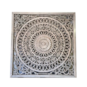 mandala lotus relief aus indien